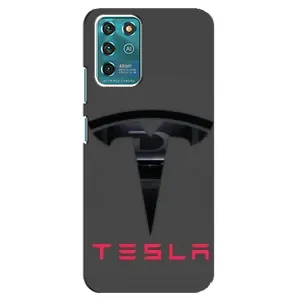 Силіконовий бампер з картинкою машини на Google Pixel 2 (Logo TESLA)