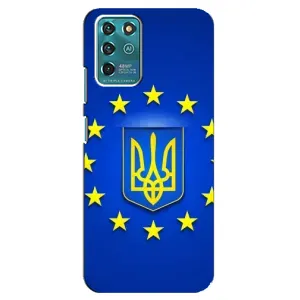 Чехол с Украинской символикой на Гугл Пиксель 3 (Украина это Европа)