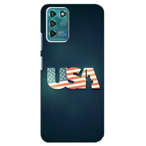 Чехол Флаг USA для Google Pixel 2 (USA)