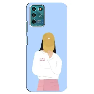 Силиконовый Чехол на Google Pixel 2 с картинкой Стильных Девушек (Желтая кепка)