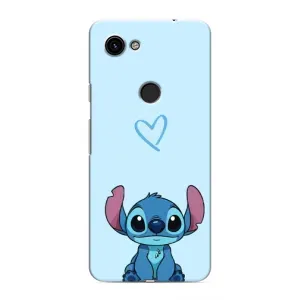 Чехол с рисунком «Голубой Стич» для Google Pixel 3 XL
