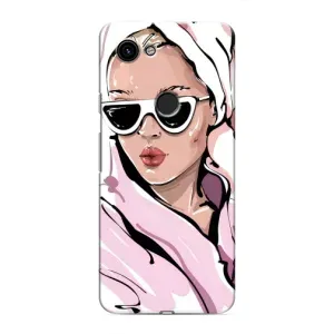 Чохол з картинкою Модні Дівчата Google Pixel 3 XL (Дівчина в халаті)