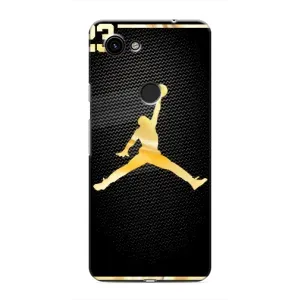 Силіконовый Чохол Nike Air Jordan на Гугл Піксель 3 ХЛ (Джордан 23)