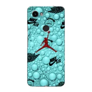 Силіконовый Чохол Nike Air Jordan на Гугл Піксель 3 ХЛ (Джордан Найк)