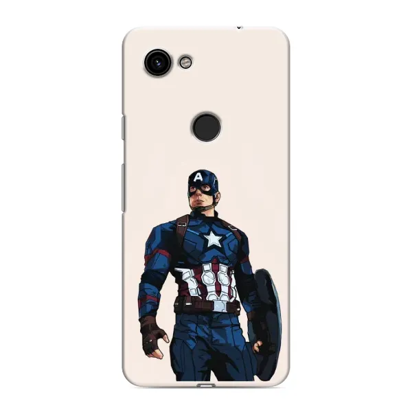 Чехол с рисунком «Капитан Америка» для Google Pixel 3 XL Чехол с рисунком «Капитан Америка» для Google Pixel 3 XL