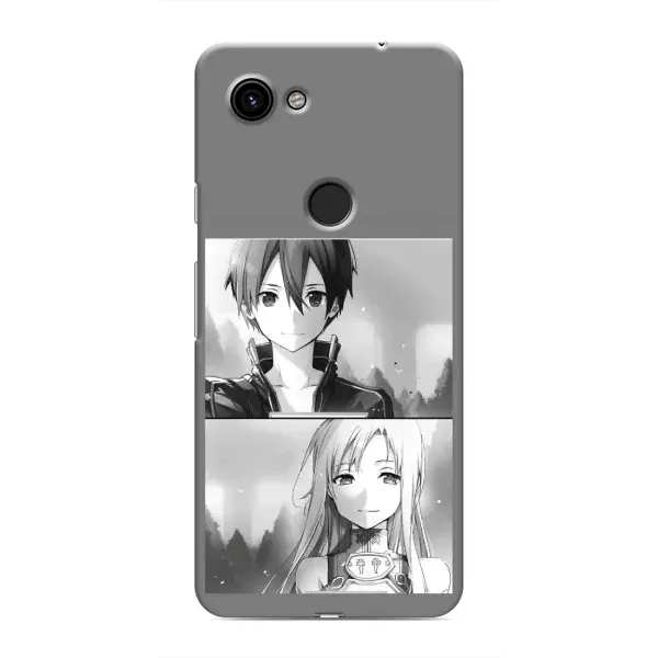Чехол с рисунком «Кирито-Асуна» для Google Pixel 3 XL Чехол с рисунком «Кирито-Асуна» для Google Pixel 3 XL