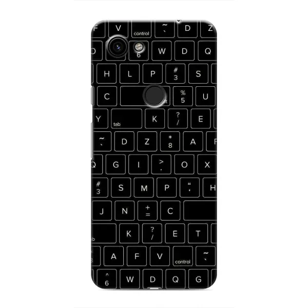 Чохол з малюнком «Клавіатура» для Google Pixel 3 XL Чохол з малюнком «Клавіатура» для Google Pixel 3 XL