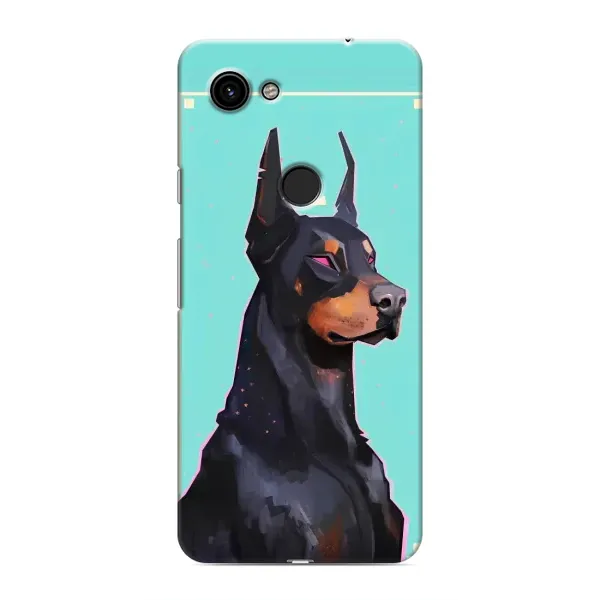 Чехол с рисунком «Король доберман» для Google Pixel 3 XL