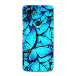 Силиконовый бампер с картинкой животных для Google Pixel 3 XL (Крылья бабочек)