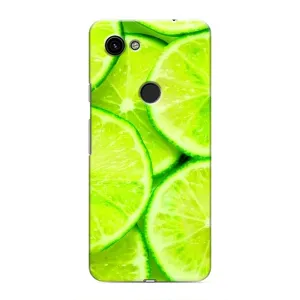 Чехол с изображением  вкусной еды для Google Pixel 3 XL (Лайм)
