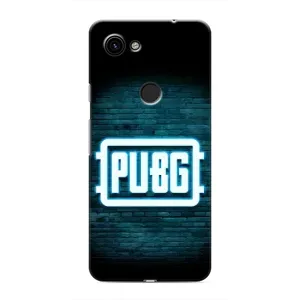 Чехол (TPU) с картинкой "Лого Пабг" на Гугл Пиксель 3 ХЛ (Лого PUBG)