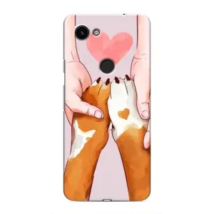 Чохол (ТПУ) Милі песики для Google Pixel 3 XL (Любов до собак)