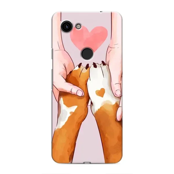 Чехол с рисунком «Любовь к собакам» для Google Pixel 3 XL Чехол с рисунком «Любовь к собакам» для Google Pixel 3 XL