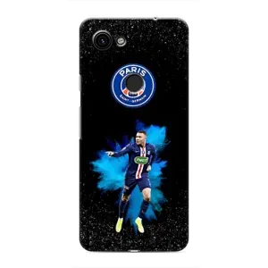 Чехол (TPU) с Футболистом на Google Pixel 3 XL (Мбаппе ПСЖ)