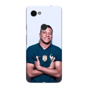 Чехол (TPU) с Футболистом на Google Pixel 3 XL (Мбаппешичка)
