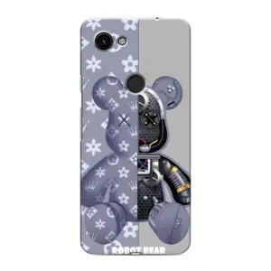 Силіконовий чохол для Google Pixel 3 XL (Ведмідь Louis Vuitton)