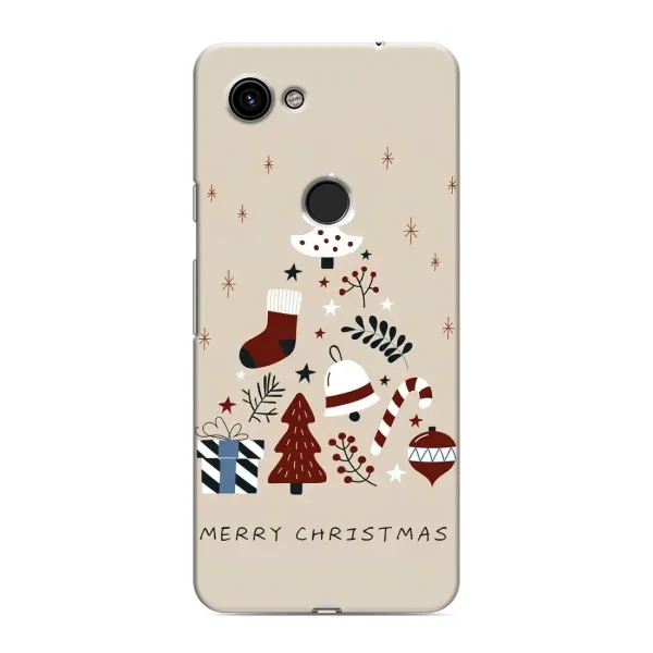 Чехол с рисунком «Merry Christmas» для Google Pixel 3 XL Чехол с рисунком «Merry Christmas» для Google Pixel 3 XL