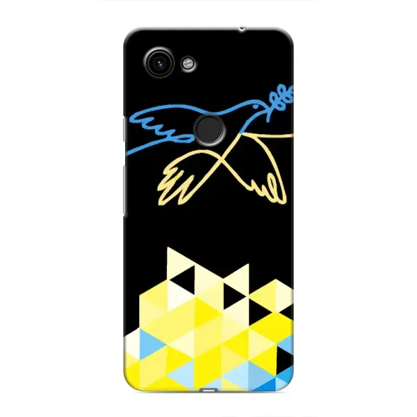Чехол с рисунком «Мир для Украины» для Google Pixel 3 XL