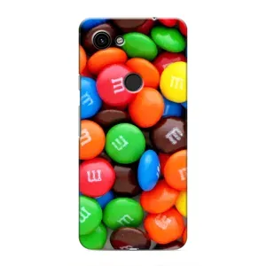 Чехол с изображением  вкусной еды для Google Pixel 3 XL (Разноцветные M&M'S)