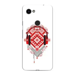 Силіконовый Чохол на Google Pixel 3 XL з картинкой Вишиванки (Модна вишиванка)