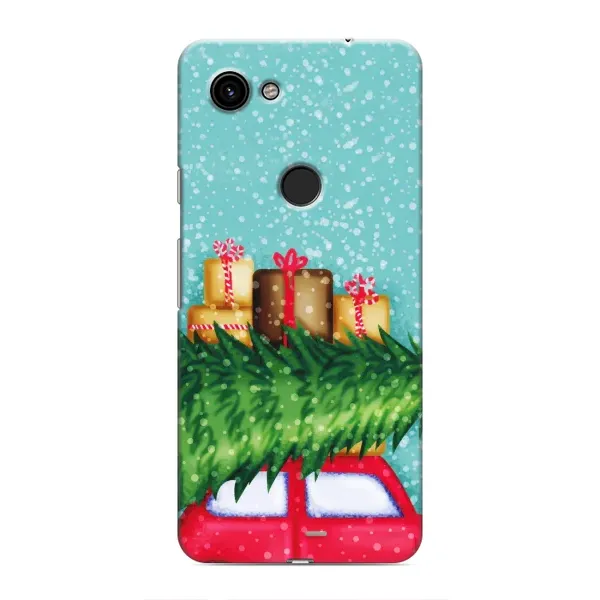 Чехол с рисунком «Новогодние подарки» для Google Pixel 3 XL