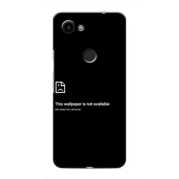 Чохол з малюнком «Помилка» для Google Pixel 3 XL Чохол з малюнком «Помилка» для Google Pixel 3 XL