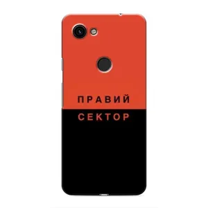Чехлы УПА (Красно-Чёрный) на Google Pixel 3 XL (Правый Серктор)