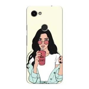 Силіконовый Чохол на Google Pixel 3 XL з картинкой Модных девушек (З напоєм)