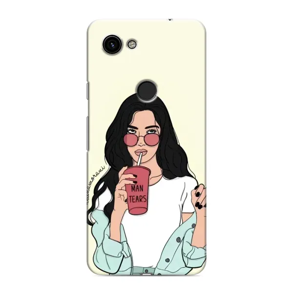 Чехол с рисунком «С напитком» для Google Pixel 3 XL Чехол с рисунком «С напитком» для Google Pixel 3 XL