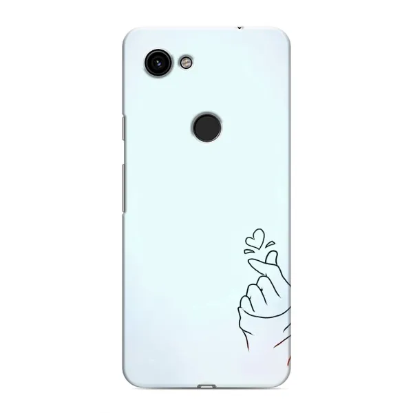 Чехол с рисунком «Сердце на голубом» для Google Pixel 3 XL Чехол с рисунком «Сердце на голубом» для Google Pixel 3 XL