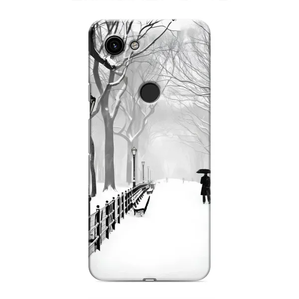 Чехол с рисунком «Снегом замело» для Google Pixel 3 XL Чехол с рисунком «Снегом замело» для Google Pixel 3 XL