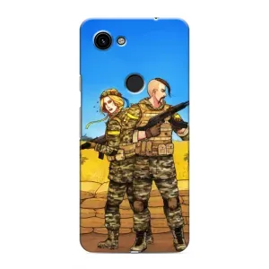 Чехлы с принтом (Воины ЗСУ) для  Google Pixel 3 XL (Солдаты ЗСУ)