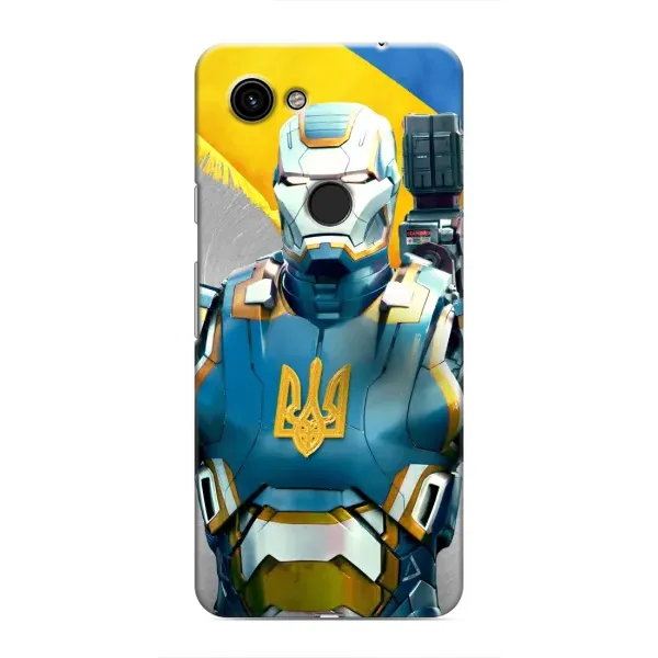Чехол с рисунком «Украинский робокоп» для Google Pixel 3 XL Чехол с рисунком «Украинский робокоп» для Google Pixel 3 XL
