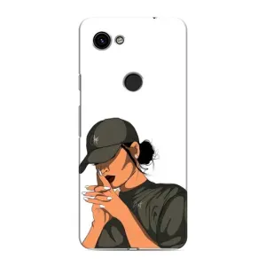Силіконовый Чохол на Google Pixel 3 XL з картинкой Модных девушек (У зеленому)