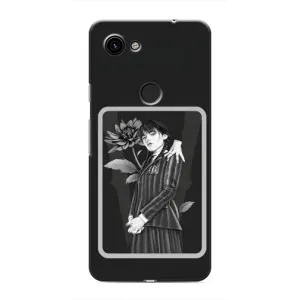 Чехлы с принтом Уэнсдей на Google Pixel 3 XL (Венсдей картина)