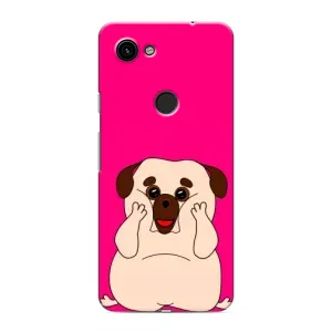 Чохол (ТПУ) Милі песики для Google Pixel 3 XL (Веселий Мопсік)