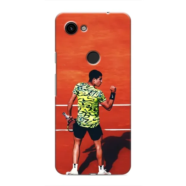 Чехол с рисунком «Алькарас Теннисист» для Google Pixel 3a XL Чехол с рисунком «Алькарас Теннисист» для Google Pixel 3a XL