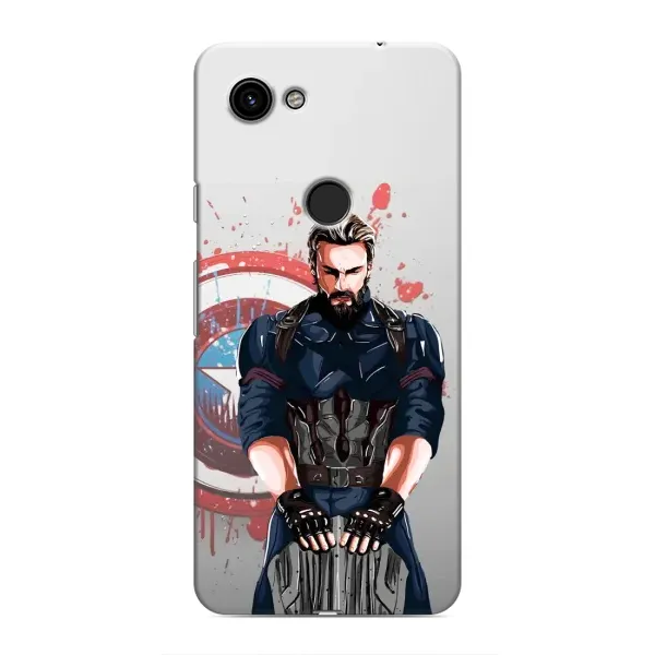 Чехол с рисунком «Арт капитан» для Google Pixel 3a XL Чехол с рисунком «Арт капитан» для Google Pixel 3a XL