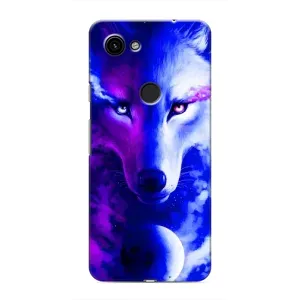 Чехол с Волком на Google Pixel 3a XL (Арт-Волк)