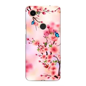 Чохол з картинкою Сакури на Google Pixel 3a XL (Метелики на сакурі)