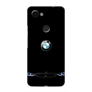 Силіконовий бампер з картинкою машини на Google Pixel 3a XL (Чорний BMW)