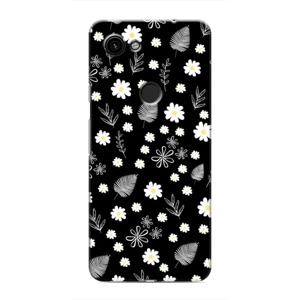 Чехол с рисунком «цветение на чорном» для Google Pixel 3a XL Чехол с рисунком «цветение на чорном» для Google Pixel 3a XL