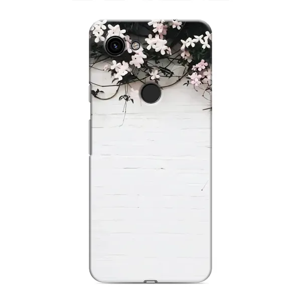 Чехол с рисунком «Цветы на стене» для Google Pixel 3a XL Чехол с рисунком «Цветы на стене» для Google Pixel 3a XL