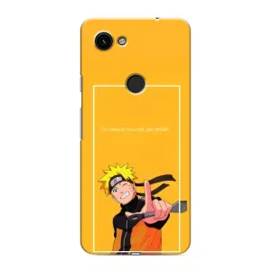 Чехлы с принтом Наруто на Google Pixel 3a XL (Даттебаё)