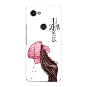 Чехол Стильные девушки на Google Pixel 3a XL (Девушка в маске)