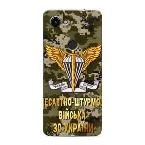 Чехлы на военную тематику для Google Pixel 3a XL (ДШВ ЗСУ)