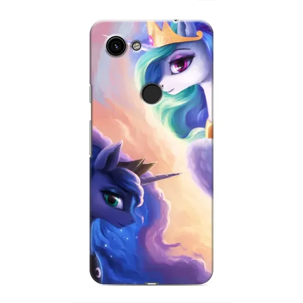 Чехол с рисунком «Единорожки на тучках» для Google Pixel 3a XL Чехол с рисунком «Единорожки на тучках» для Google Pixel 3a XL
