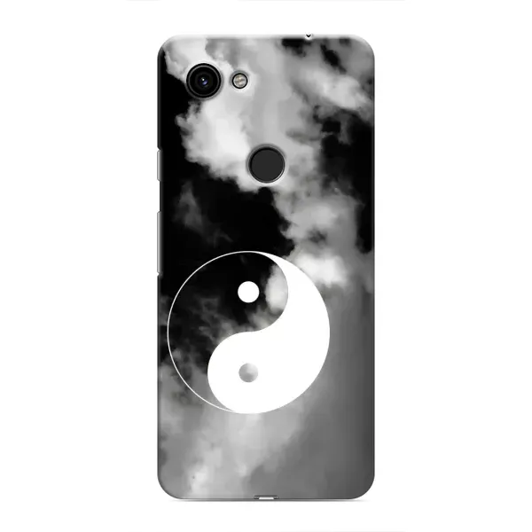 Чехол с рисунком «Инь-Янь» для Google Pixel 3a XL Чехол с рисунком «Инь-Янь» для Google Pixel 3a XL