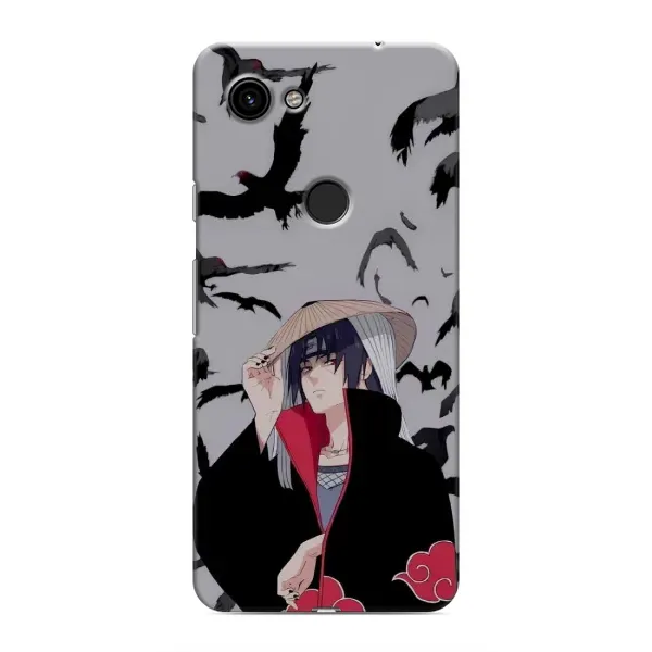 Чехол с рисунком «Итачи Ворони» для Google Pixel 3a XL Чехол с рисунком «Итачи Ворони» для Google Pixel 3a XL
