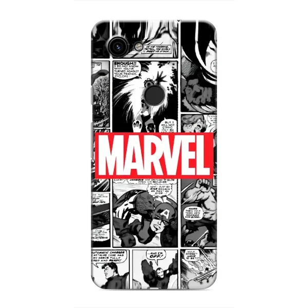 Чохол з малюнком «Комікс Марвел» для Google Pixel 3a XL